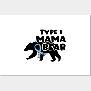 Type 1 Mama Bear Posters and Art